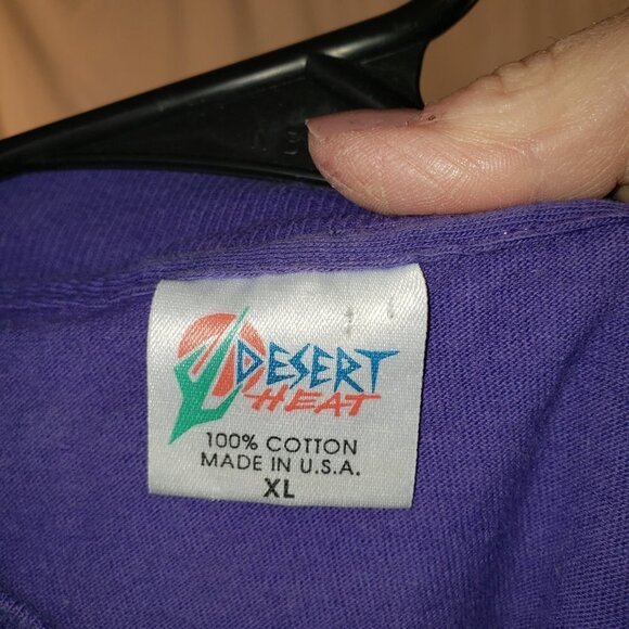 Mardi Gras Shirt Purple Unisex Size XL 100% Cotton - Picture 6 of 6